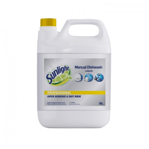 Sunlight Hand Dishwashing Liquid Lemon 5L (2 BTL/CTN)